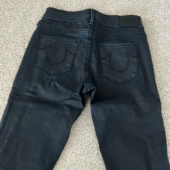 NEW True Religion “Halle” Mid-Rise Super Skinny Jeans – Size 25 – NWOT - Picture 7 of 13